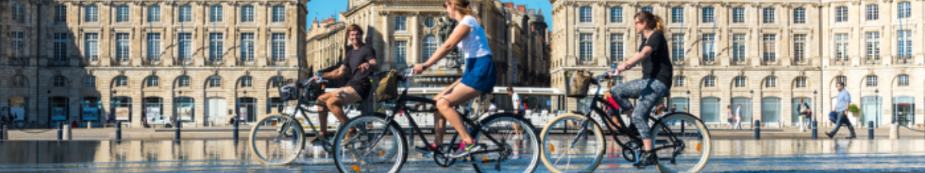 Cyclistes à Bordeaux